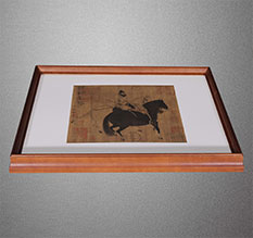 站前书画装裱配框服务案例